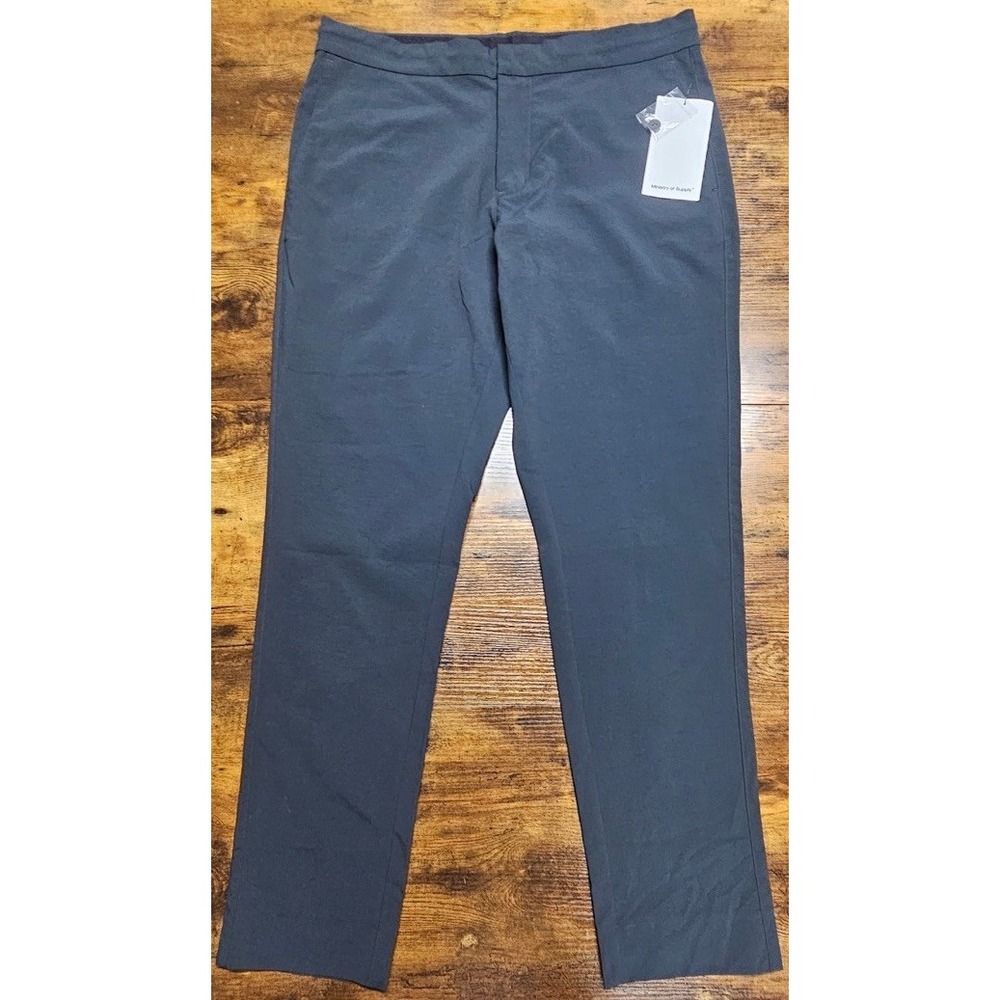 Ministry of Supply Pace Tapered Black Chino Pants Men's Size 34x31 NWT